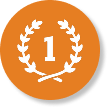 No1オレンジバッジ